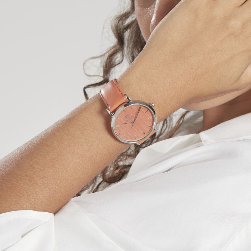 Montre Lannier Pierre Nature Acier Argenté - Montres Femme | Histoire d’Or