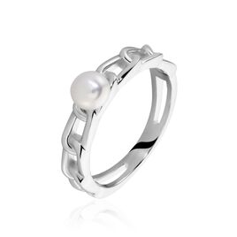 Bague Morgain Argent Perle De Culture - Bagues avec pierre Femme | Histoire d’Or