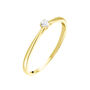 Bague Solitaire Aphrodite Or Jaune Diamant