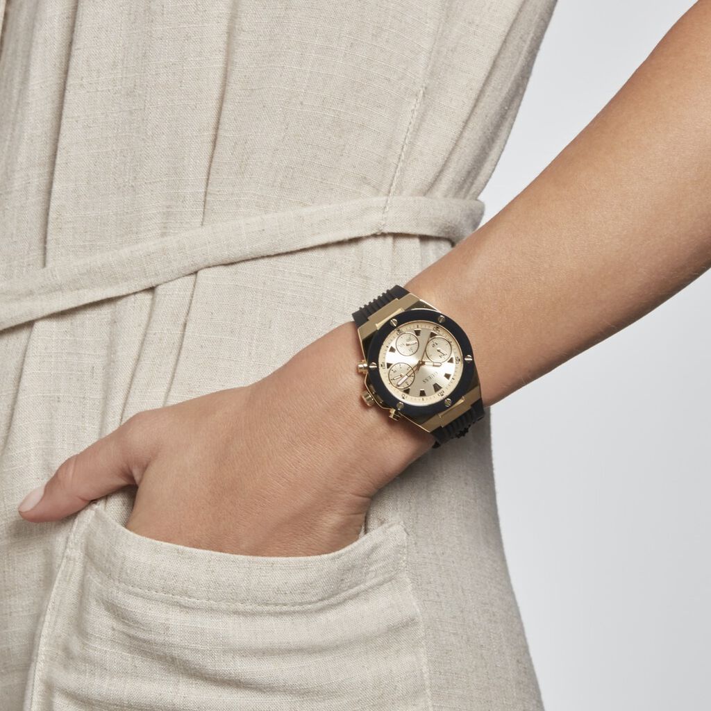 Montre Guess Athena Champagne - Montres Femme | Histoire d’Or