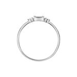 Bague Collection 1986 Or Blanc Diamant - Bagues avec pierre Femme | Histoire d&rsquo;Or