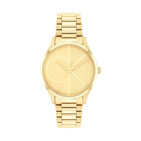 Montre Calvin Klein Iconic Dor&eacute; - Montres Femme | Histoire d&rsquo;Or