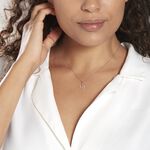 Pendentif Canice Croix Or Blanc Oxyde De Zirconium - Pendentifs Communion Famille | Histoire d&rsquo;Or