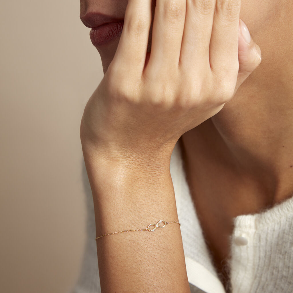 Bracelet Thyra Or Jaune - Bracelets Coeur Femme | Histoire d’Or
