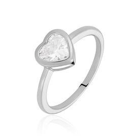 Bague Dahud Argent Oxyde De Zirconium - Bagues solitaires Femme | Histoire d’Or