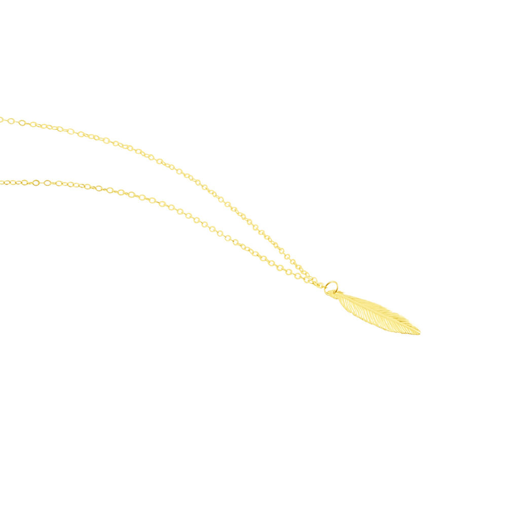 Collier Delphinium Or Jaune - Colliers Femme | Histoire d’Or