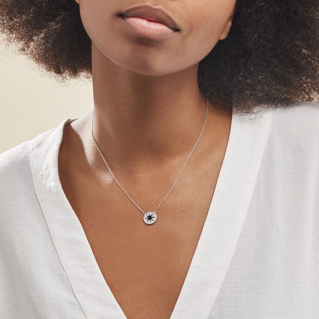 Collier Argent Winston Oxydes De Zirconium - Colliers fantaisie Femme | Histoire d’Or
