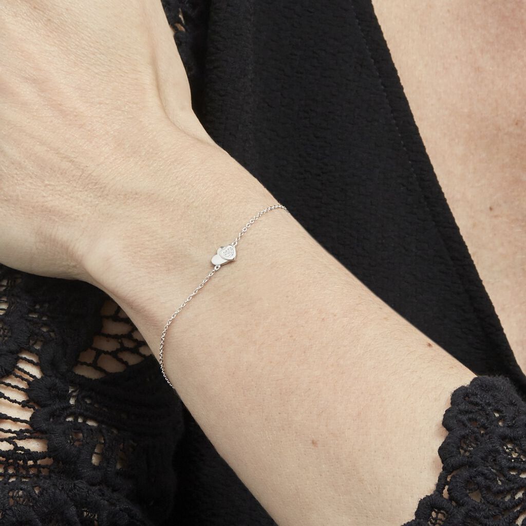 Bracelet Argent Dounyo Oxydes De Zirconium - Bracelets Femme | Histoire d’Or