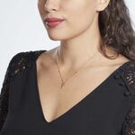 Collier Plaqu&eacute; Or Jaune Lettra - Colliers fantaisie Femme | Histoire d&rsquo;Or