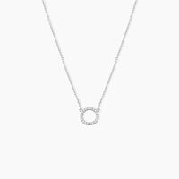 Collier Lim Or Blanc Oxyde De Zirconium