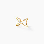 Bague D'oreille Unitaire Lenz Or Jaune Oxyde De Zirconium - Ear cuffs Femme | Histoire d&rsquo;Or