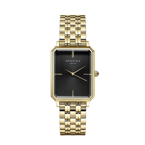 Montre Rosefield Octagon Noir - Montres Femme | Histoire d’Or
