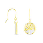 Boucles D'oreilles Pendantes Noamie Or Jaune Nacre - Boucles d'oreilles pendantes Femme | Histoire d&rsquo;Or