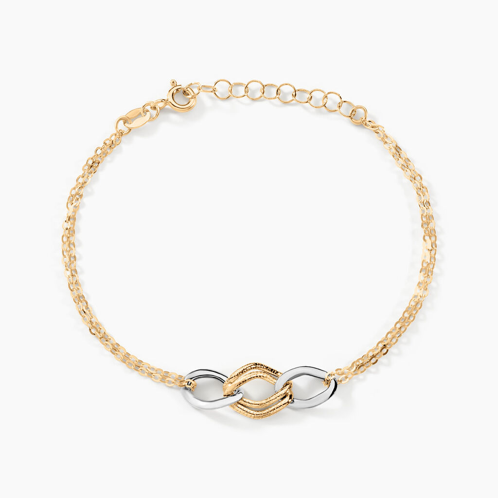 Bracelet Louisa Or Bicolore