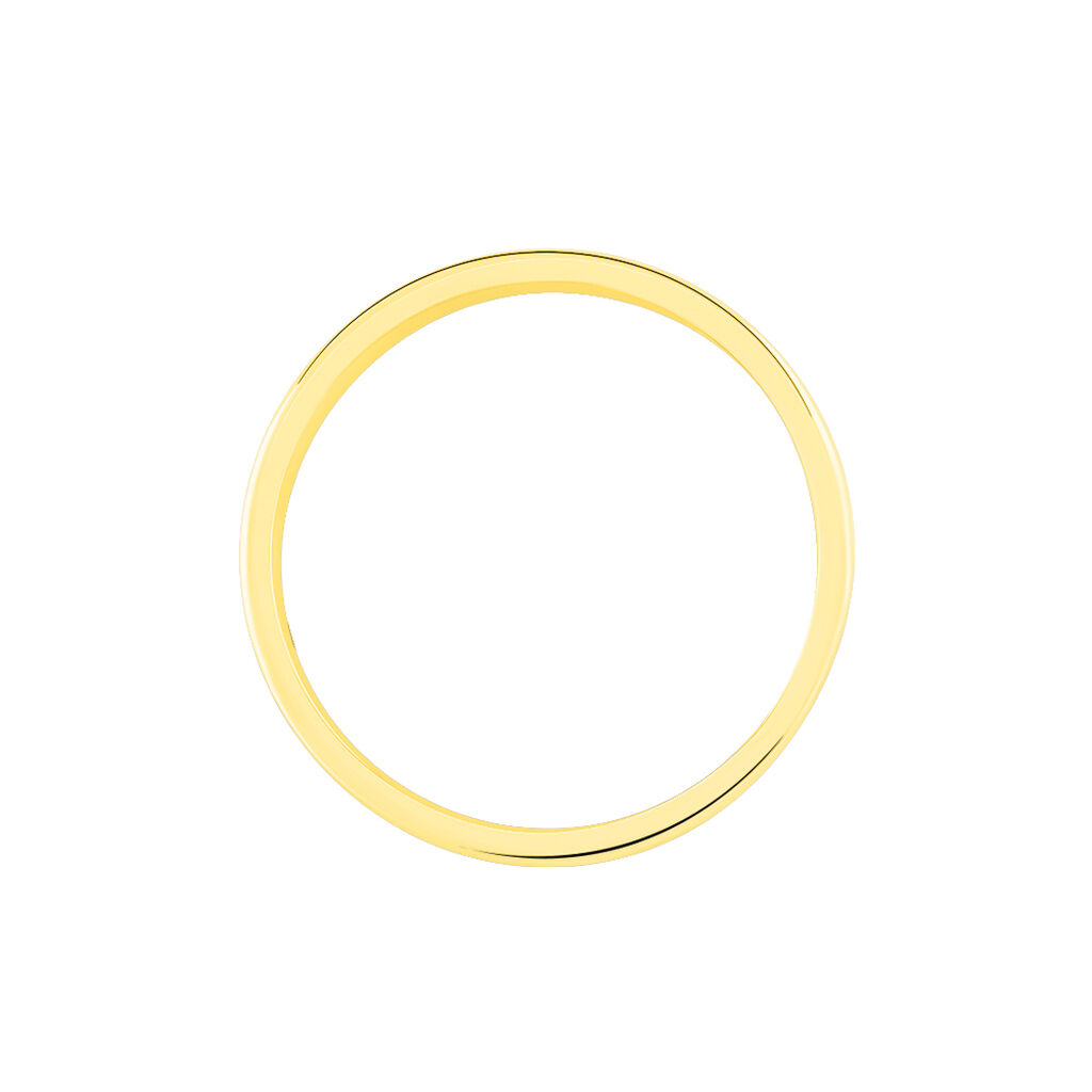 Alliance Hevan Ruban Or Bicolore - Alliances Unisex | Histoire d&rsquo;Or