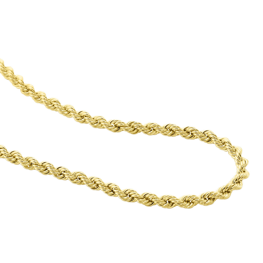 Collier Cordelia Maille Corde Or Jaune - Chaines Femme | Histoire d&rsquo;Or