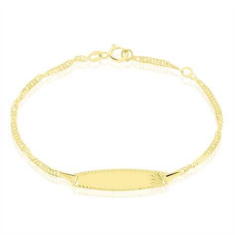 Bracelet Identite Bebe Or Jaune Eowyn - Bracelets Communion Enfant | Histoire d’Or