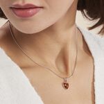 Collier Argent Blanc Karyl Ambre - Colliers fantaisie Femme | Histoire d&rsquo;Or