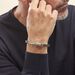 Bracelet Oscar Acier Blanc - Bracelets fantaisie Homme | Histoire d’Or