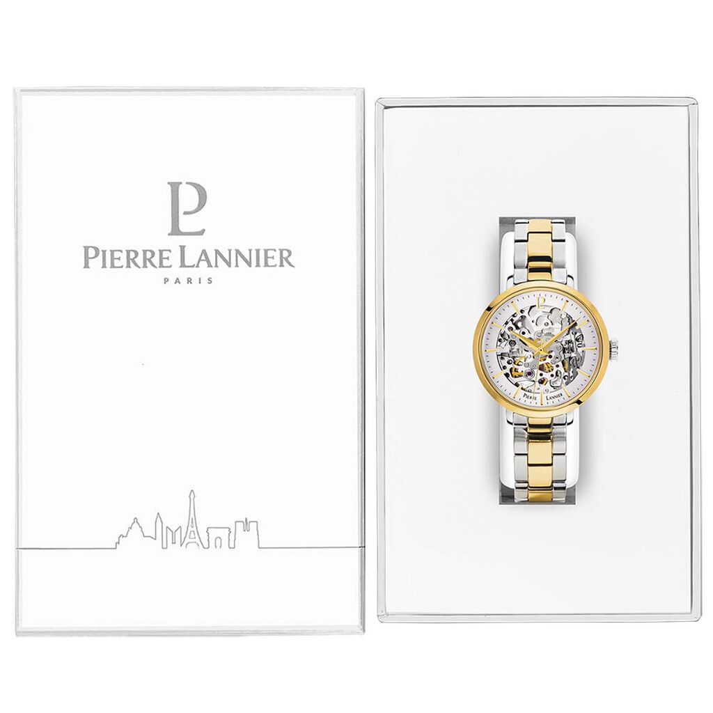 Montre Pierre Lannier Automatique 35 Acier Argenté - Montres Femme | Histoire d’Or