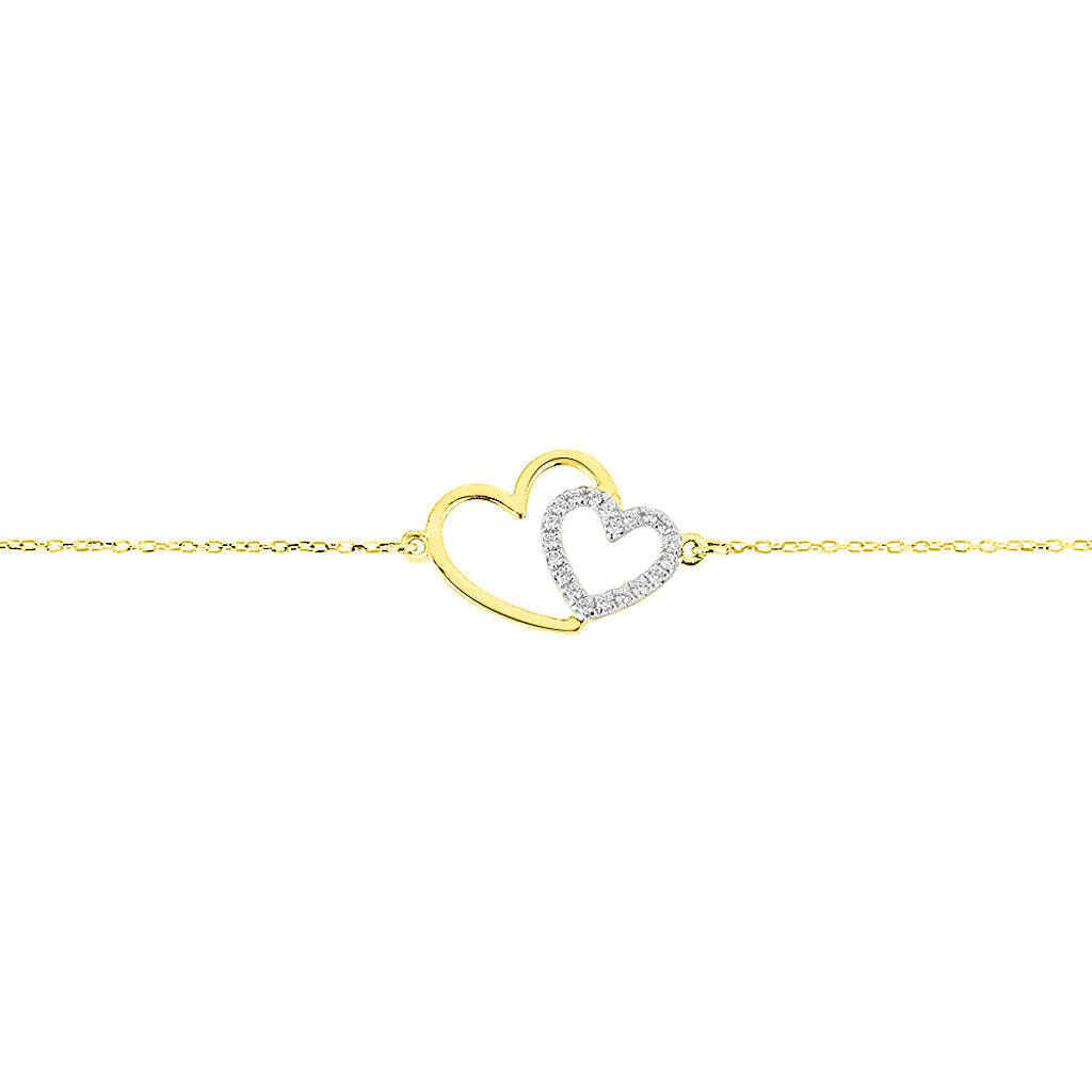 Bracelet Marineta Or Jaune Oxyde De Zirconium - Bracelets Femme | Histoire d’Or