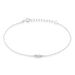 Bracelet Feath Argent Blanc Oxyde De Zirconium - Bracelets Femme | Histoire d’Or