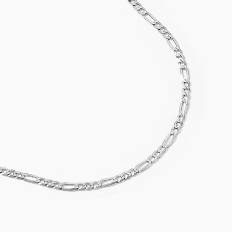 Collier Vivian Argent Blanc - Chaines Homme | Histoire d’Or