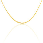 Collier Jerry Danilo Maille Corde Or Jaune - Chaines Femme | Histoire d&rsquo;Or