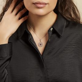 Collier Argent Blanc Aeson Ambre - Colliers fantaisie Femme | Histoire d’Or