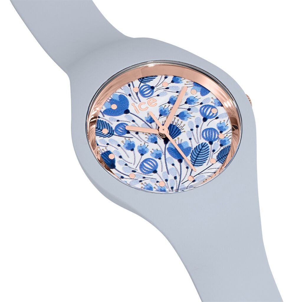 Montre Ice Watch Flower Bleu - Montres Femme | Histoire d’Or