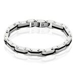 Bracelet Jordi Acier Bicolore - Bracelets Homme | Histoire d&rsquo;Or