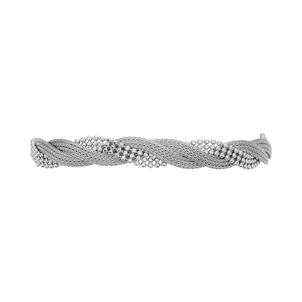 Bracelet Sheridan Argent Blanc - Bracelets Femme | Histoire d’Or