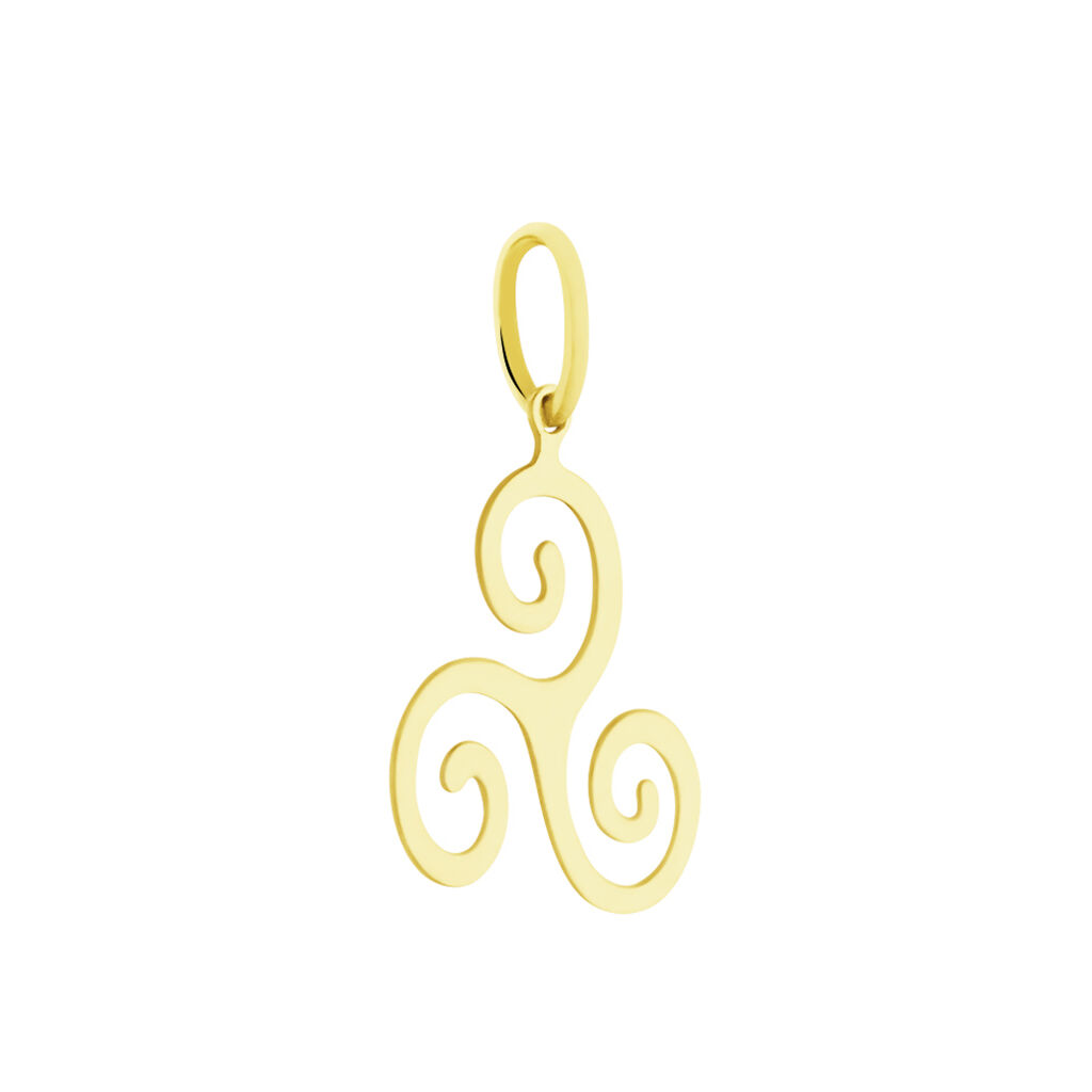Pendentif Cobeia Triskel Or Jaune - Pendentifs Famille | Histoire d’Or