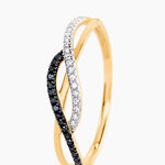 Bague Philomel Or Jaune Diamant - Bagues avec pierre Femme | Histoire d&rsquo;Or