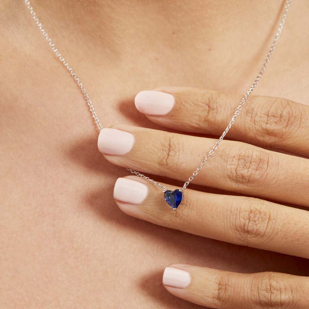 Collier Kelvyn Argent Blanc Oxyde - Colliers fantaisie Femme | Histoire d’Or