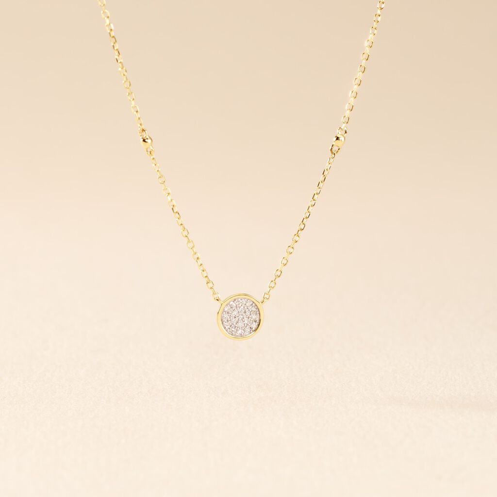 Collier Melisane Or Jaune Diamant - Colliers Femme | Histoire d’Or