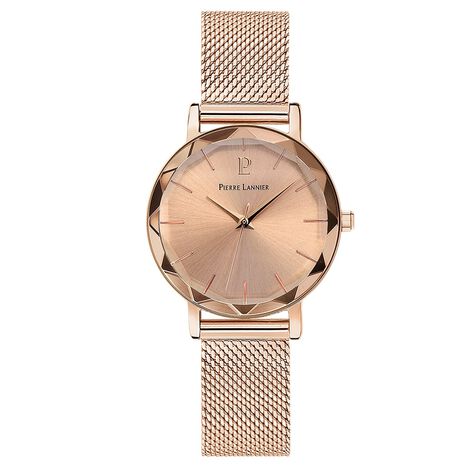 Montre Pierre Lannier Multiples Rose - Montres Femme | Histoire d&rsquo;Or