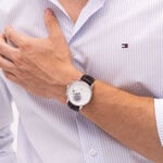 Montre Tommy Hilfiger Stewart Blanc - Montres Homme | Histoire d&rsquo;Or