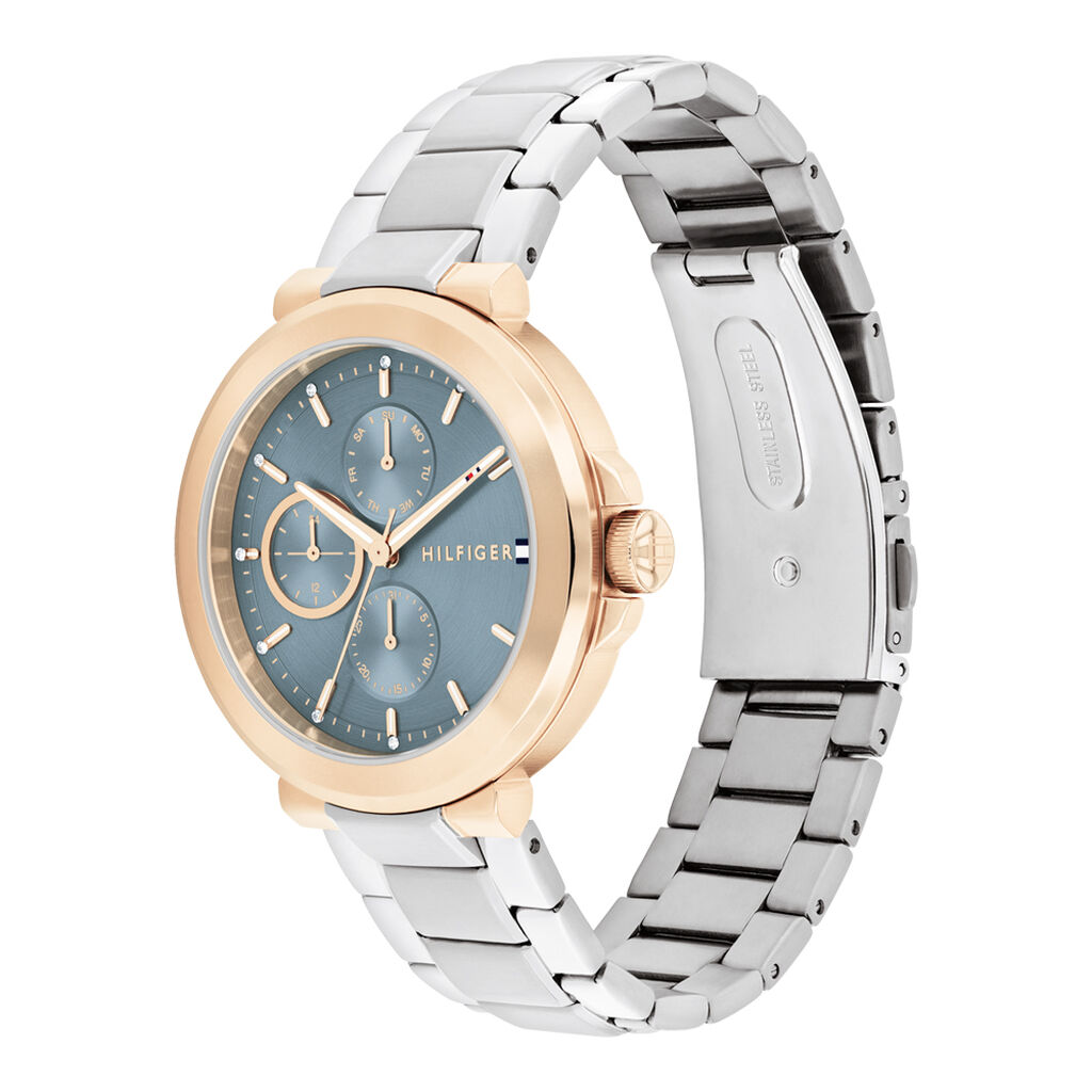 Montre Tommy Hilfiger Lori Bleu Sky - Montres Femme | Histoire d&rsquo;Or