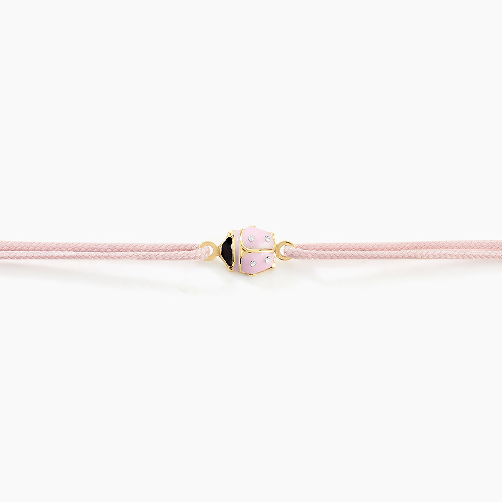 Bracelet Linnaea Or Jaune Oxyde De Zirconium - Bracelets cordon Enfant | Histoire d’Or