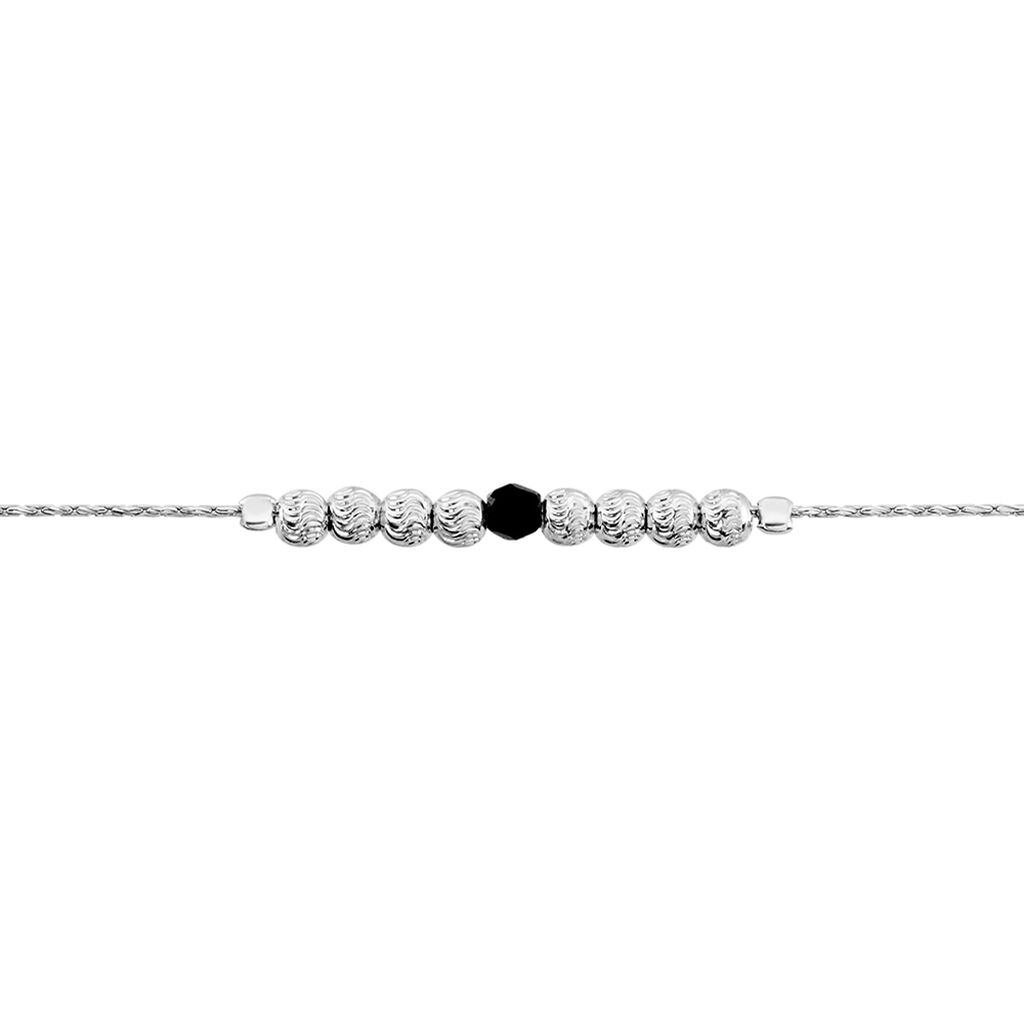 Bracelet Cyprielle Argent Blanc Pierre De Synthese - Bracelets Femme | Histoire d’Or