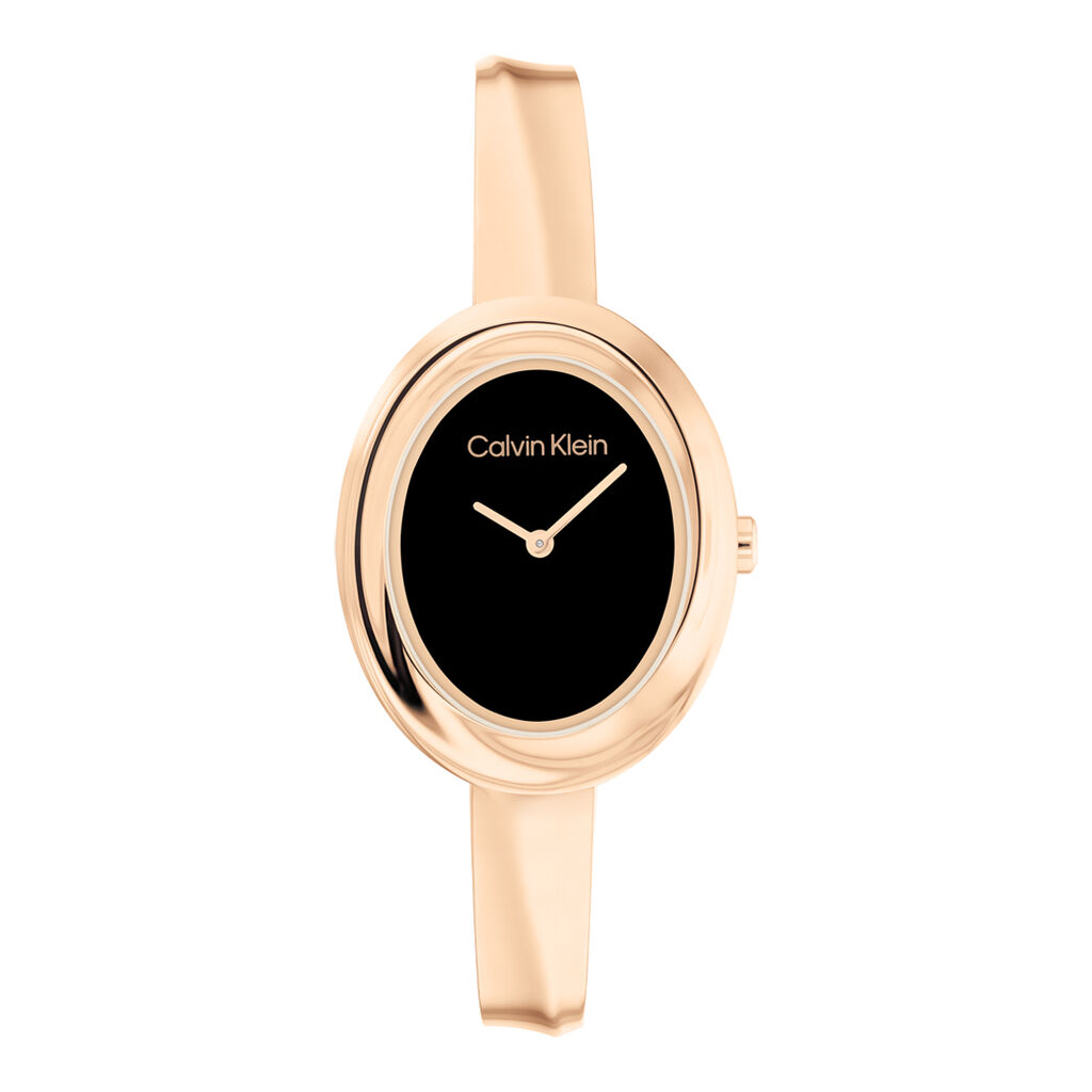 Montre Calvin Klein Twisted Bezel Noir - Montres Femme | Histoire d’Or