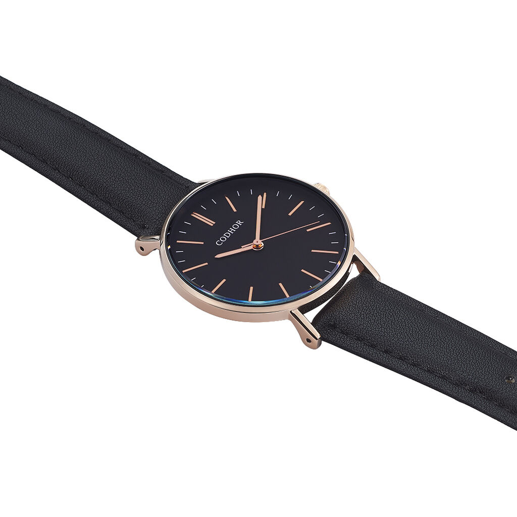 Montre Codhor Cindy Noir - Montres Femme | Histoire d’Or