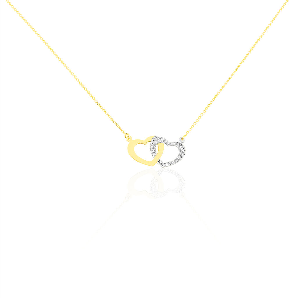 Collier Natala Or Bicolore - Colliers Femme | Histoire d’Or