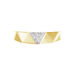 Bague Lizia Or Jaune Diamant - Bagues avec pierre Femme | Histoire d’Or