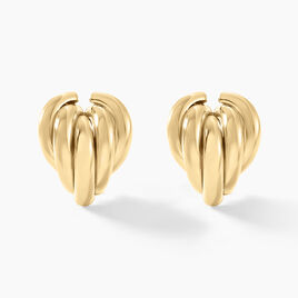 Boucles D'oreilles Or Jaune Verbena - Clous d'oreilles Femme | Histoire d’Or