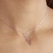 Collier Argent Blanc Angelika Pierres Synthetiques - Colliers Plume Femme | Histoire d’Or