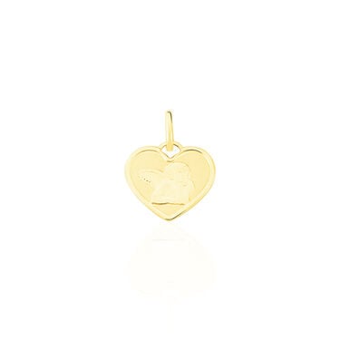 Pendentif Ange Coeur Or Jaune Pendentif Ange Coeur Or Jaune