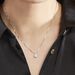 Collier Cherice Argent Blanc Oxyde De Zirconium - Colliers fantaisie Femme | Histoire d’Or