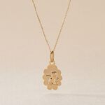 Pendentif Ange Nuage Or Jaune - Pendentifs Bapt&ecirc;me Famille | Histoire d&rsquo;Or